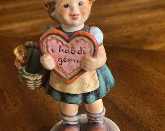 Hummel # 387 Girl Valentine Gift