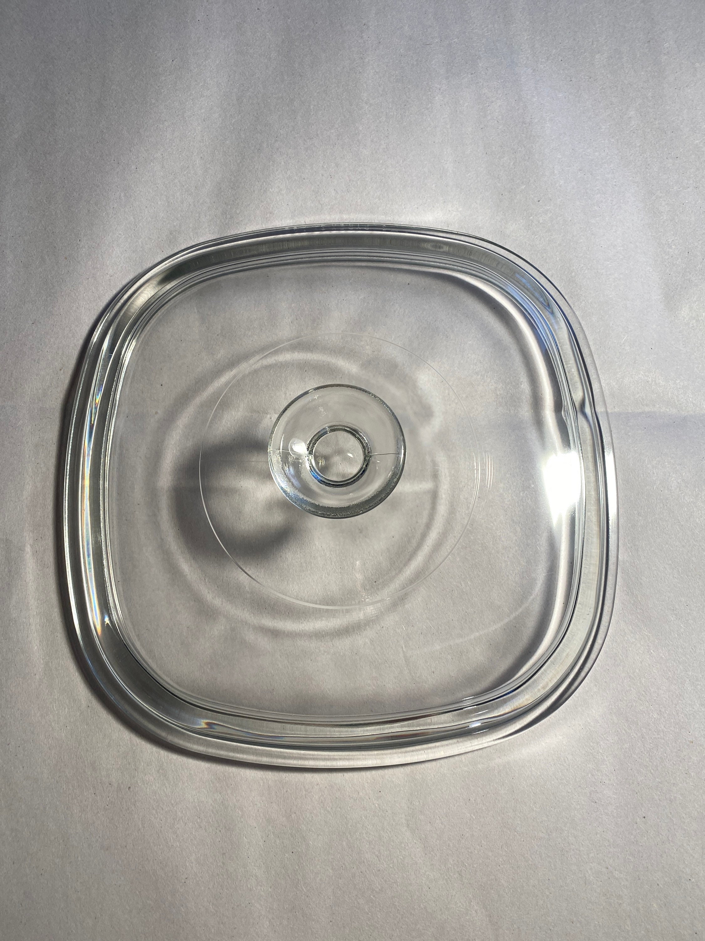  Corning Ware/Pyrex Clear Square Glass Lid (Clear) (8