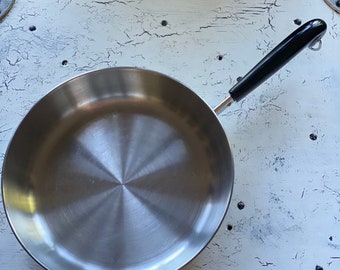 9" Fry Pan Revere Ware , Stainless SteelNever Warp Bottom