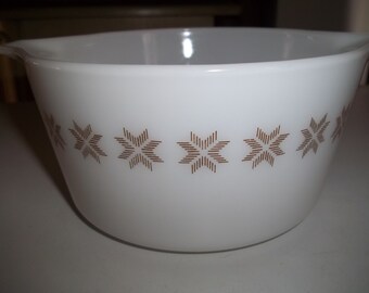 Town and Country Pyrex#473, 1 Quart/ 1 Liter, Vintage, Casserole Dish, Baking Dish, Bowl