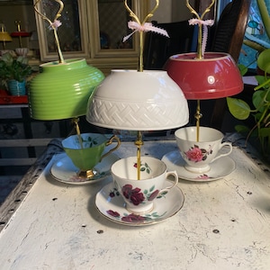 Tea Cup Bird Feeder, Garden Ornament