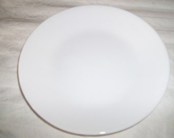 4 Corelle White Bread  Plates 6.75"