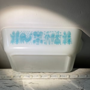Pyrex O503 Butterprint Refrigerator Pan Brownie pan
