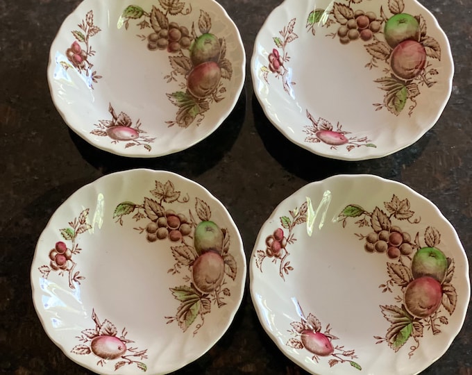 4 Johnson Brothers Harvest Time Fruit Bowls Etsy