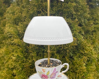 Tea Cup Bird Feeder, Garden Ornament