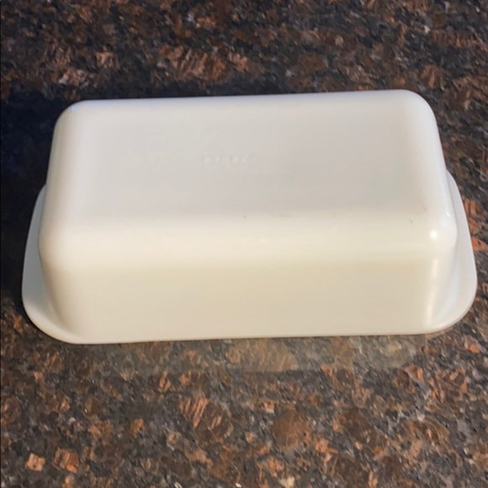 1 Pyrex White Loaf Bread Pan 213 Etsy