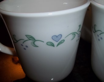 4 Corelle Country Cottage Coffee/Tea Mugs