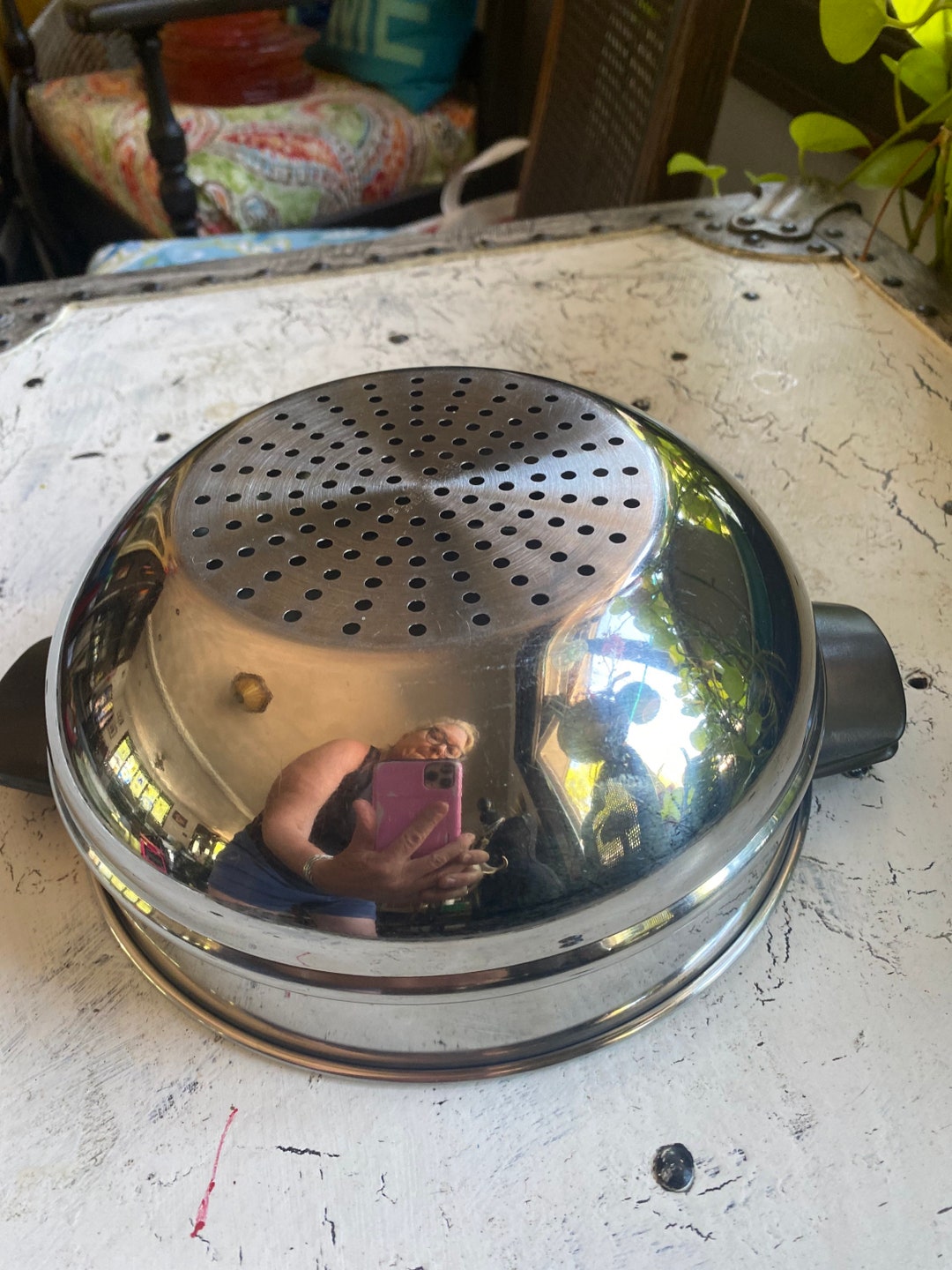 Farberware Steamer /strainer Basket Stainless Steel Etsy