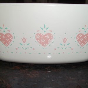 Corning Ware 1 1/2 Quart/1 1/2 Liter Forever Yours Casserole Dish