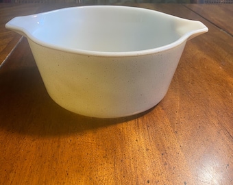 Pyrex Speckled #474-B, Vintage, Casserole Dish, Baking Dish, Bowl