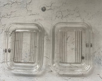 2 Pyrex 0501-C Glass Lid,501-C Lid