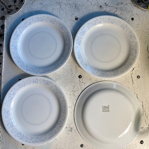 4 Corelle Sand and Sea7 1/4&quot; salad Plates