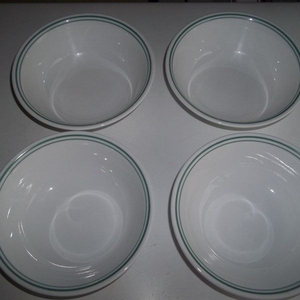 4 Corelle Rosemarie 18 oz Cereal Bowls