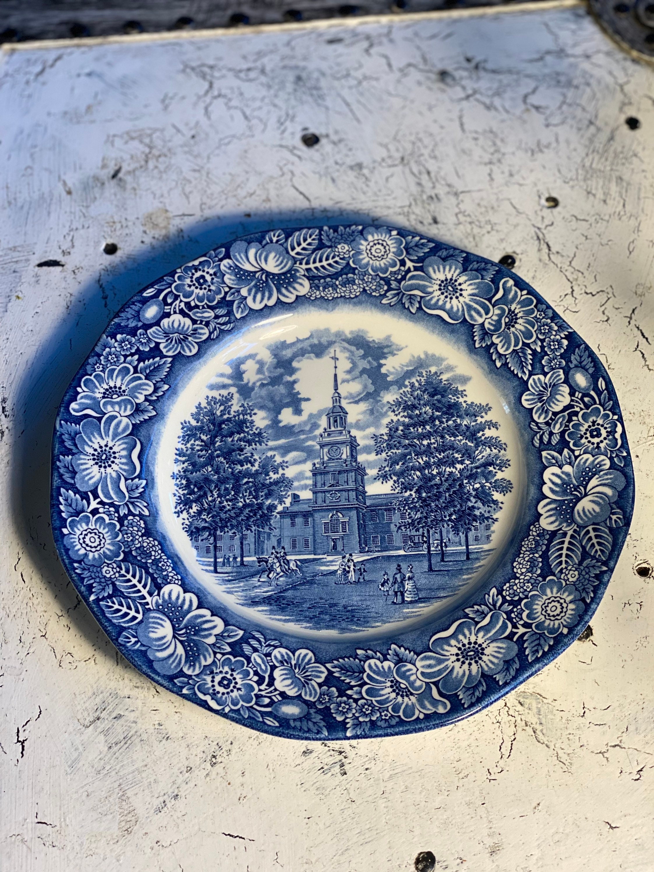 Staffordshire Liberty Blue 9 7/8