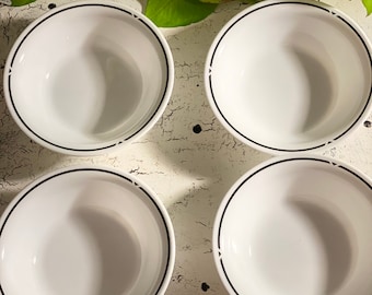 4 Corelle Silk & Roses 18 oz Cereal Bowl