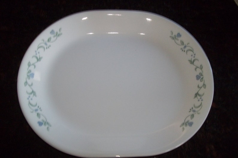 Corelle Country Cottage Serving Platter Made in the USA Etsy