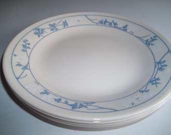 4 Corelle First of Spring Dinner Plates , Made in the USA