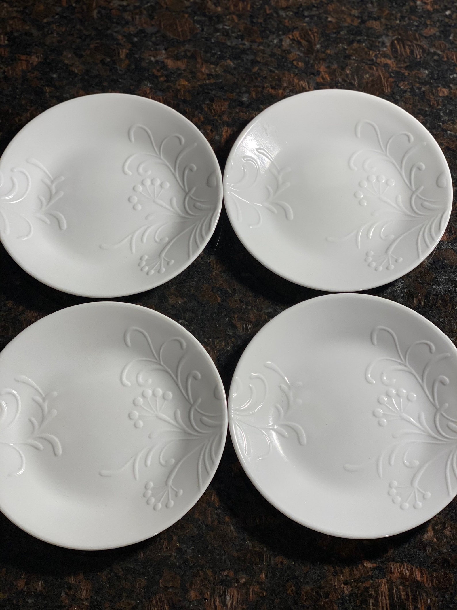 4 NWT Cherish AKA Bella Faenza Corelle Bread Plates Etsy