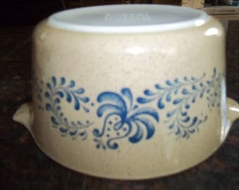Homestead Pyrex #473-B, 1 Quart, Vintage, Casserole Dish, Baking Dish, Bowl