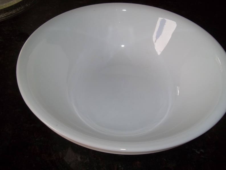110 NWT Just White Corelle Serving Bowl 2 Quarts/8cups Etsy