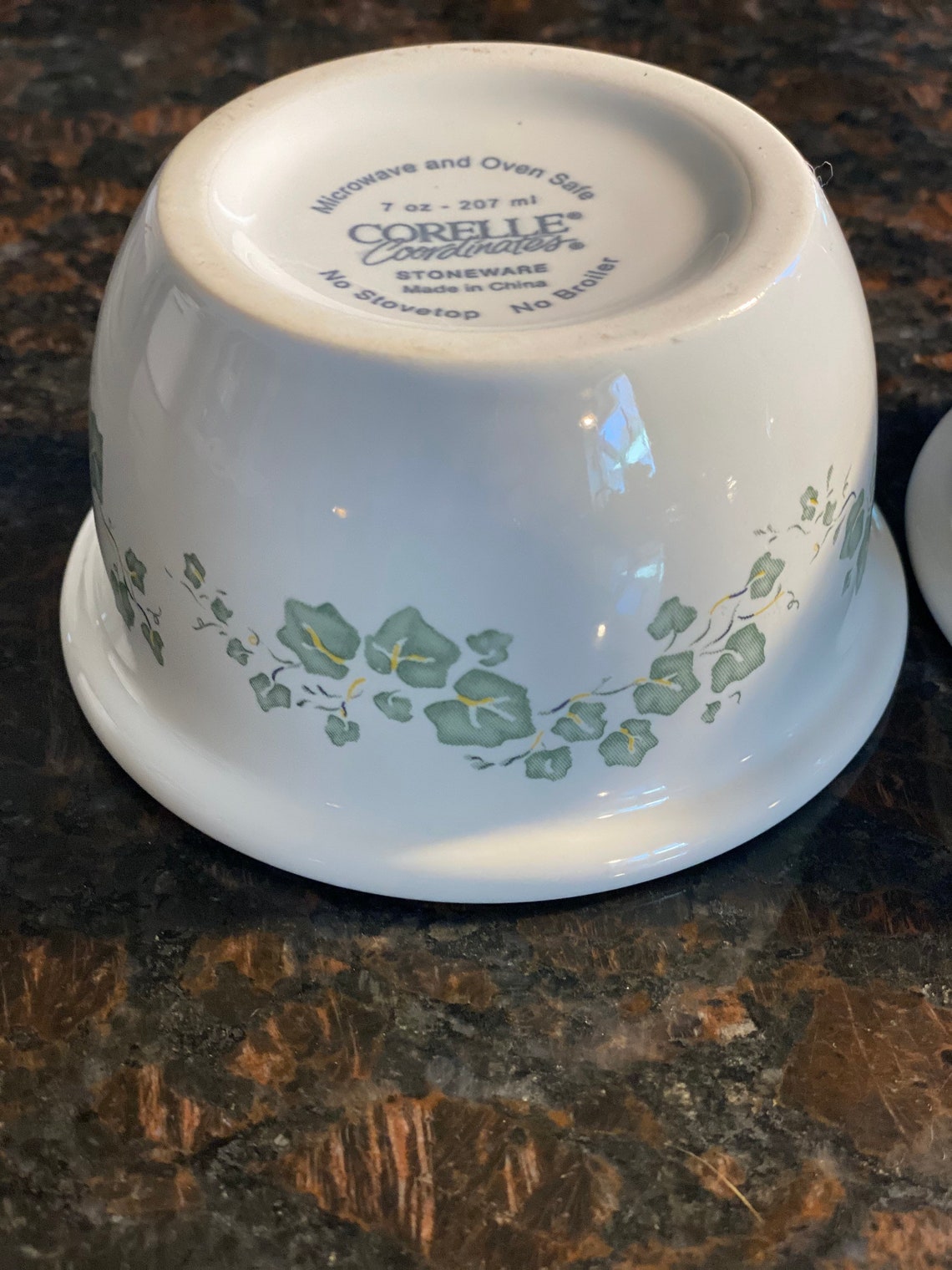 2 Corelle Coordinates Callaway7 Oz Stoneware Ramekin Bowls Etsy