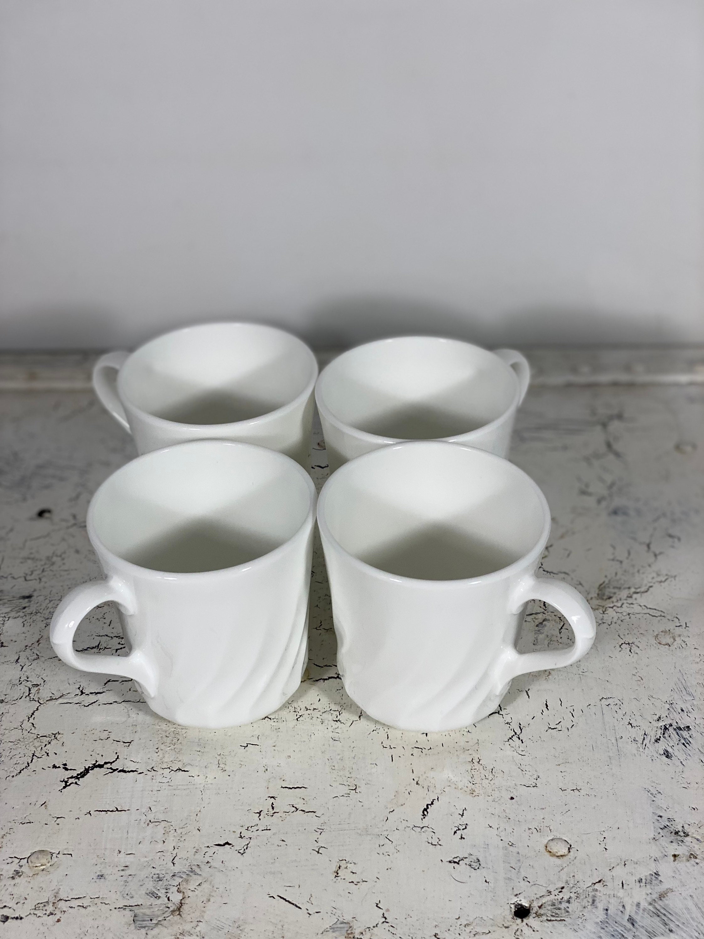 Corelle white coffee cups hot sale