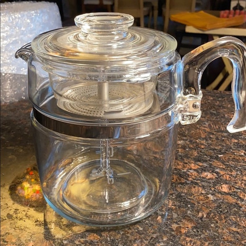9 Cup Pyrex Coffee Pot Complete Etsy