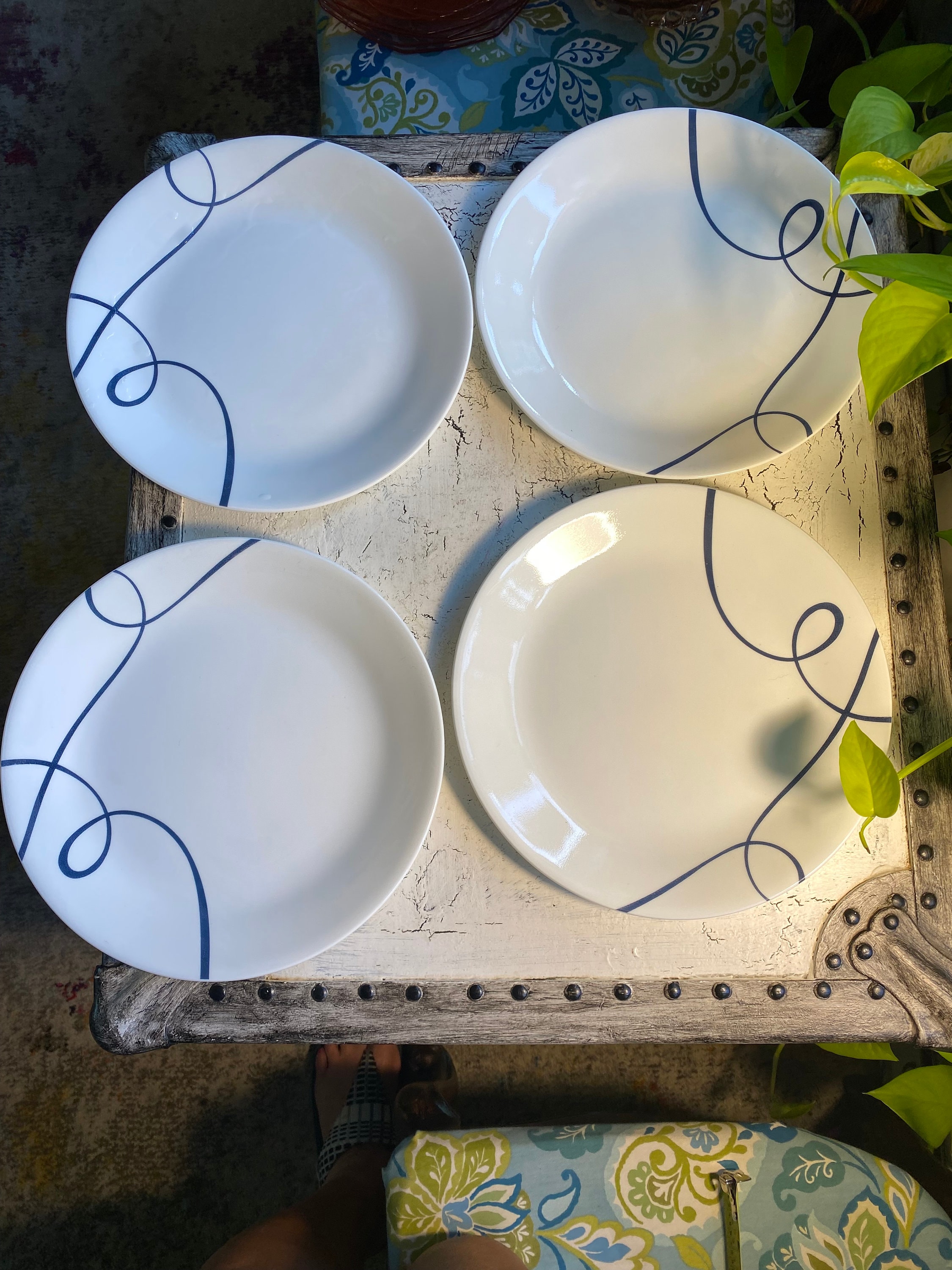 Corelle Lia Bread Plates Made in the USA