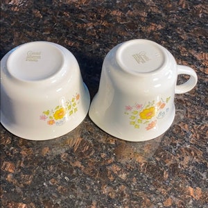 Corelle Spring Meadow Sugar and Creamer
