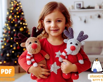 Crochet Hood for Reindeer Rudolph Accessory Aleniya2 PDF Pattern ...
