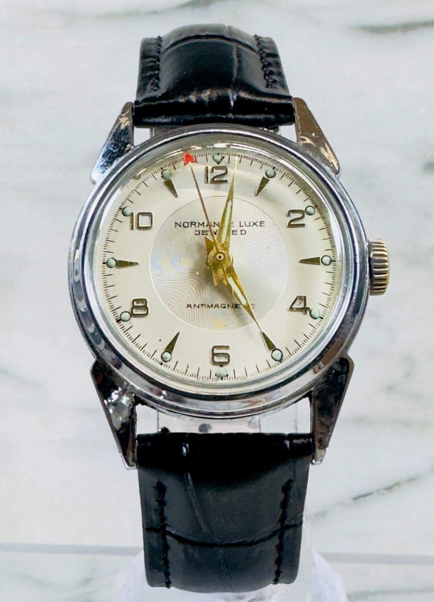 VINTAGE WATCHES  SET OF 2 RHINESTONES SERVICED  NEW BANDS / NEW BATTERIES Watch Battery Replacement & Band Sizing | Thollot & Co  main image 4
