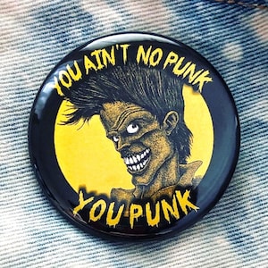 The Cramps - You ain't no punk - Pin Back Button