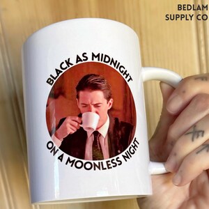 Agent Cooper - Twin Peaks Large or Regular sized Coffee Mug