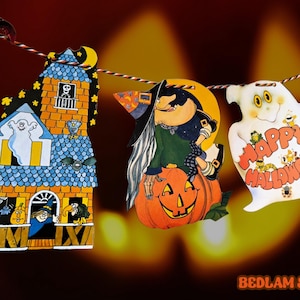 Halloween Night, 1982 - cozy nostalgic Halloween garland