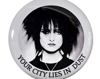 Siouxsie and the Banshees - Large 2.25" Pin Back Button