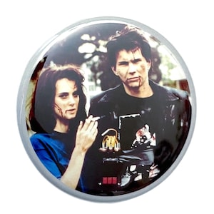 Veronia and J.D. - Heathers Button