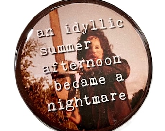 Texas Chainsaw Massacre - Horror Button
