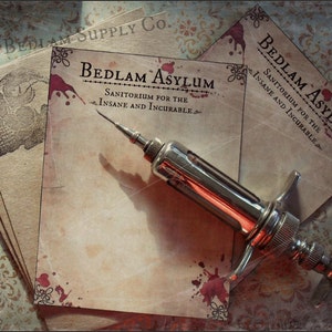 Asylum for the Insane - Note Card Set with Envelopes