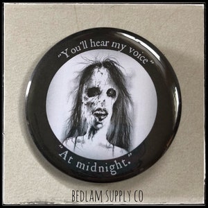 The Haunted House - Scary Stories - Large Pin Back Button