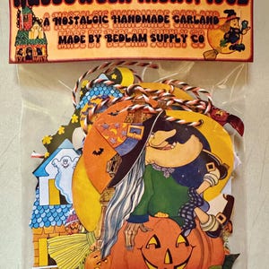 Halloween Night, 1982 - cozy nostalgic Halloween garland image 4