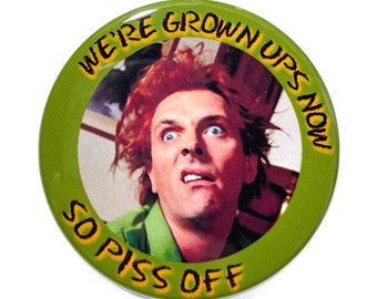 Drop Dead Fred - Rik Mayall Large Button