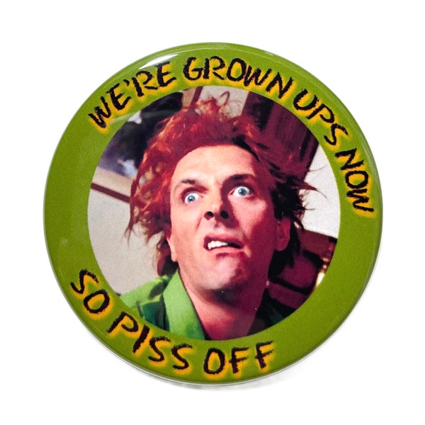 Drop Dead Fred - Rik Mayall Large Button