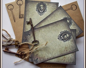 H.P. Lovecraft Elegant Note Card Set with Envelopes