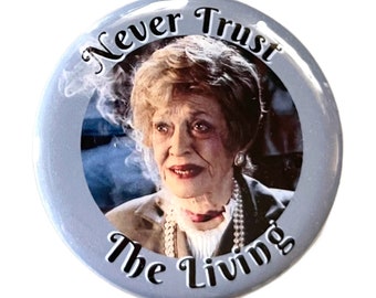 Juno, Your Caseworker - Beetlejuice Button