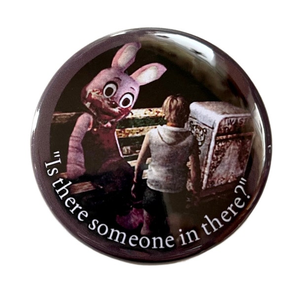 Robbie the Rabbit of Silent Hill -  Large 2 1/4" Pin