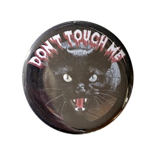 Don't Touch Me - Large Button