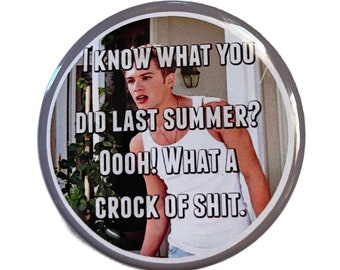 I Know What You Did Last Summer - Large Button of Barry