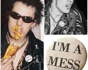 Sid's I'm A Mess Button