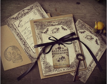 Victorian Deaths - Elegant Note Card Set with Envelopes