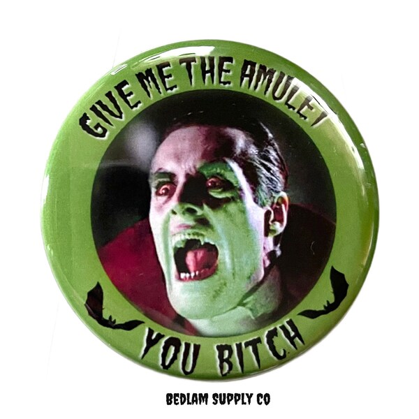 Dracula - Monster Squad  - Large Pin Back Button